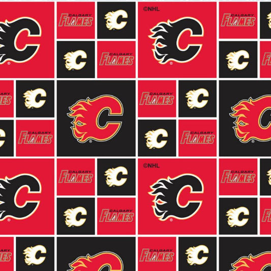 (Calgary Flames/ Red/Black)