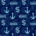 Load image into Gallery viewer, (Seattle Kraken/ Navy/Blue)
