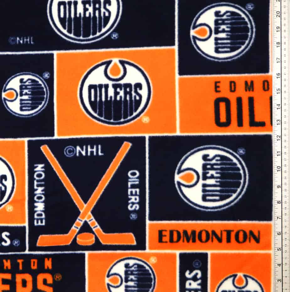 (Edmonton Oilers/ Blue/Orange)