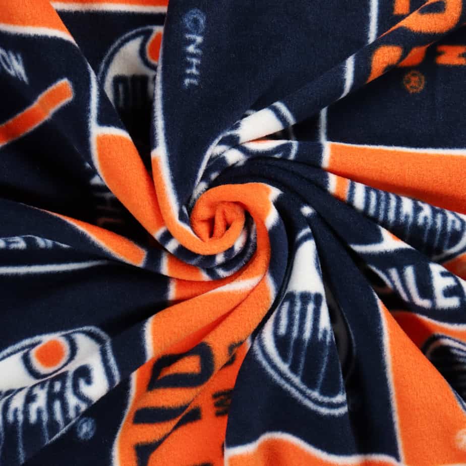 (Edmonton Oilers/ Blue/Orange)