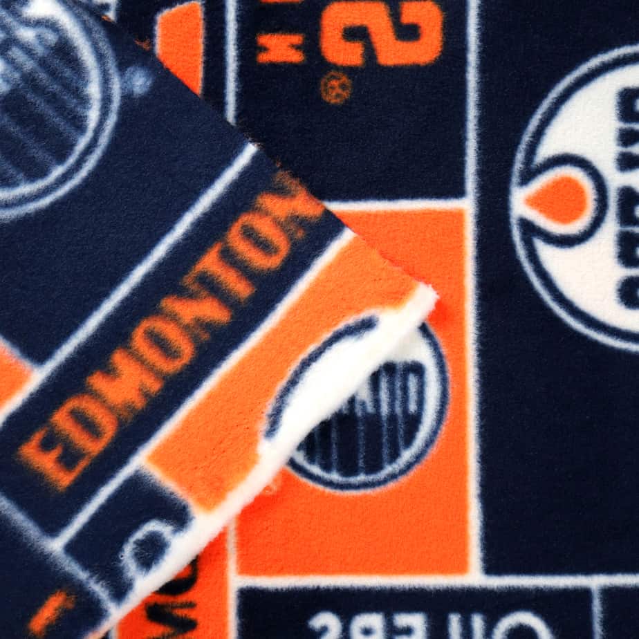 (Edmonton Oilers/ Blue/Orange)