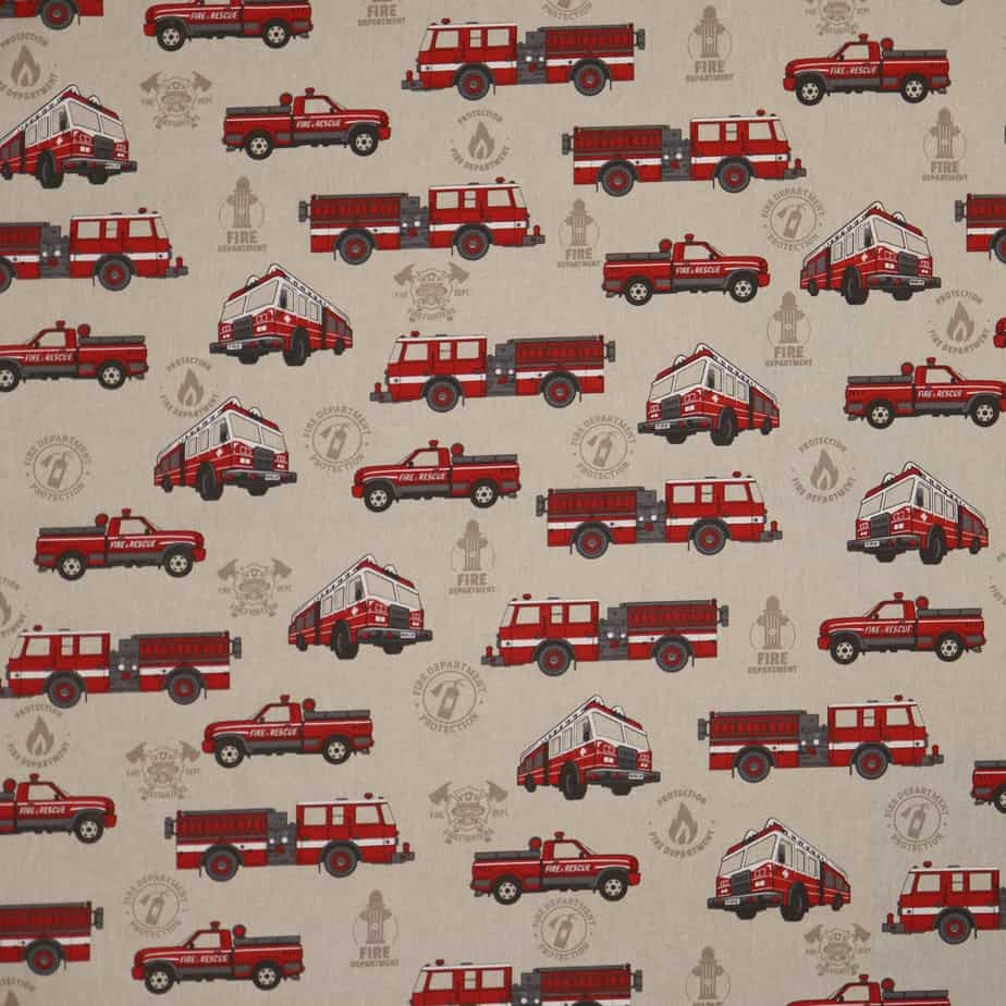 (Fire Trucks/ Red)