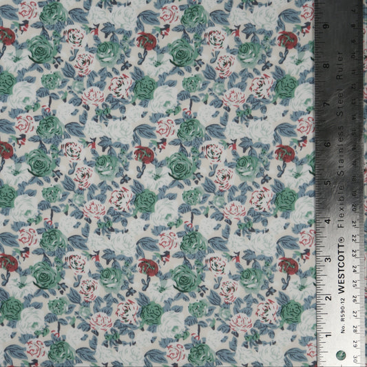 (Antique Floral/ Blue)