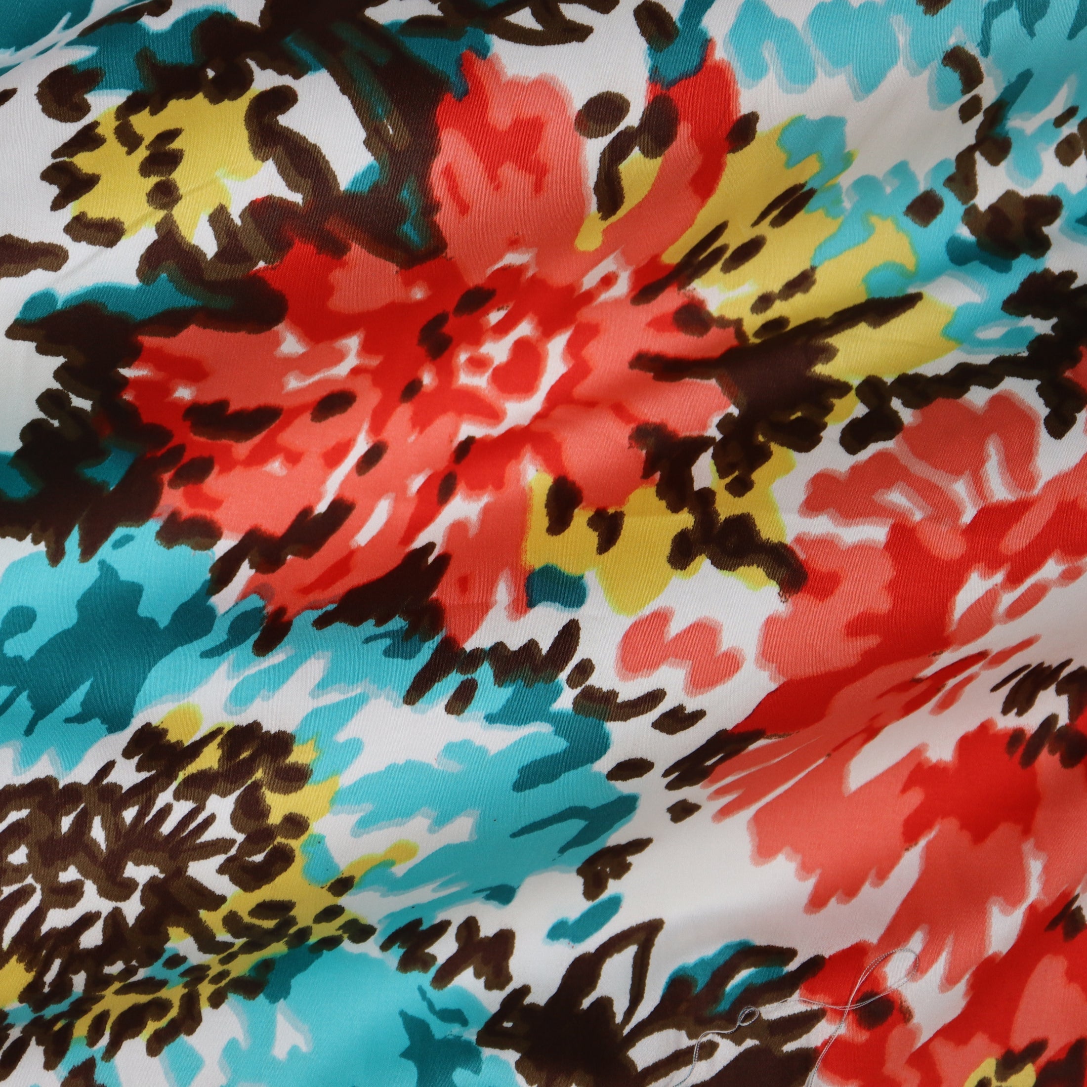 (Watercolour Floral/ Red/Blue/Multi)