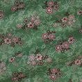 Load image into Gallery viewer, (Whimsical Print/ Green/Burgundy)
