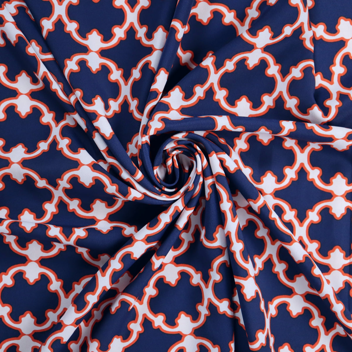 (Moroccan/ Navy/Orange)