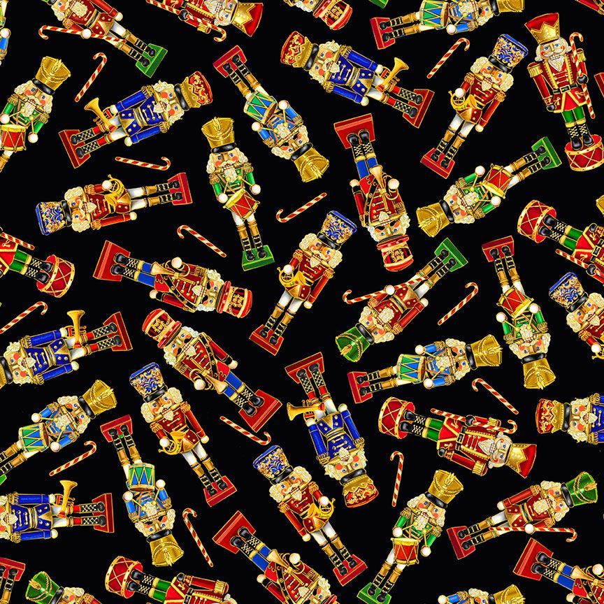 Fabracanni Math Deck the Halls by Timeless Treasures – Fabricana