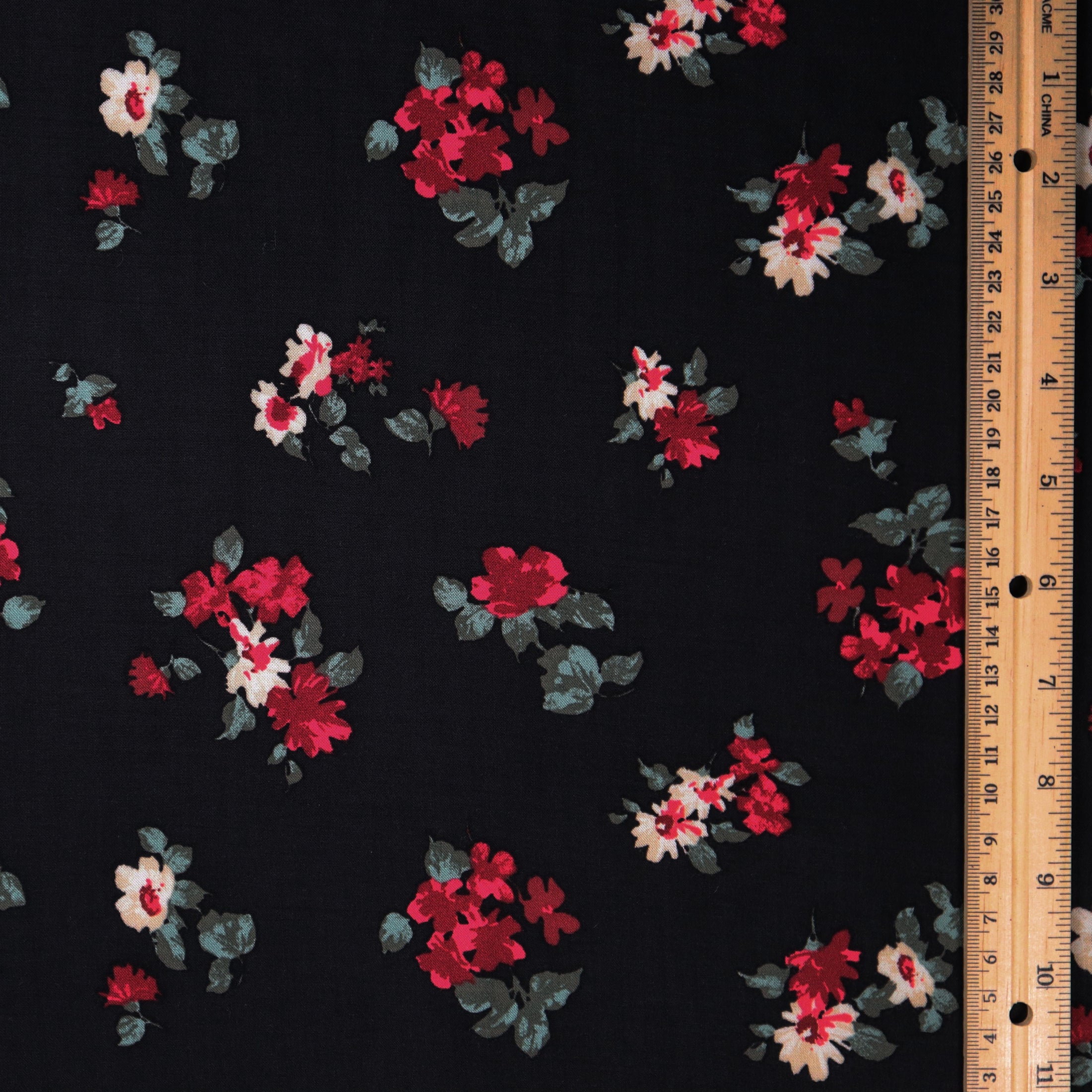 (Floral 1/ 03 - Black)