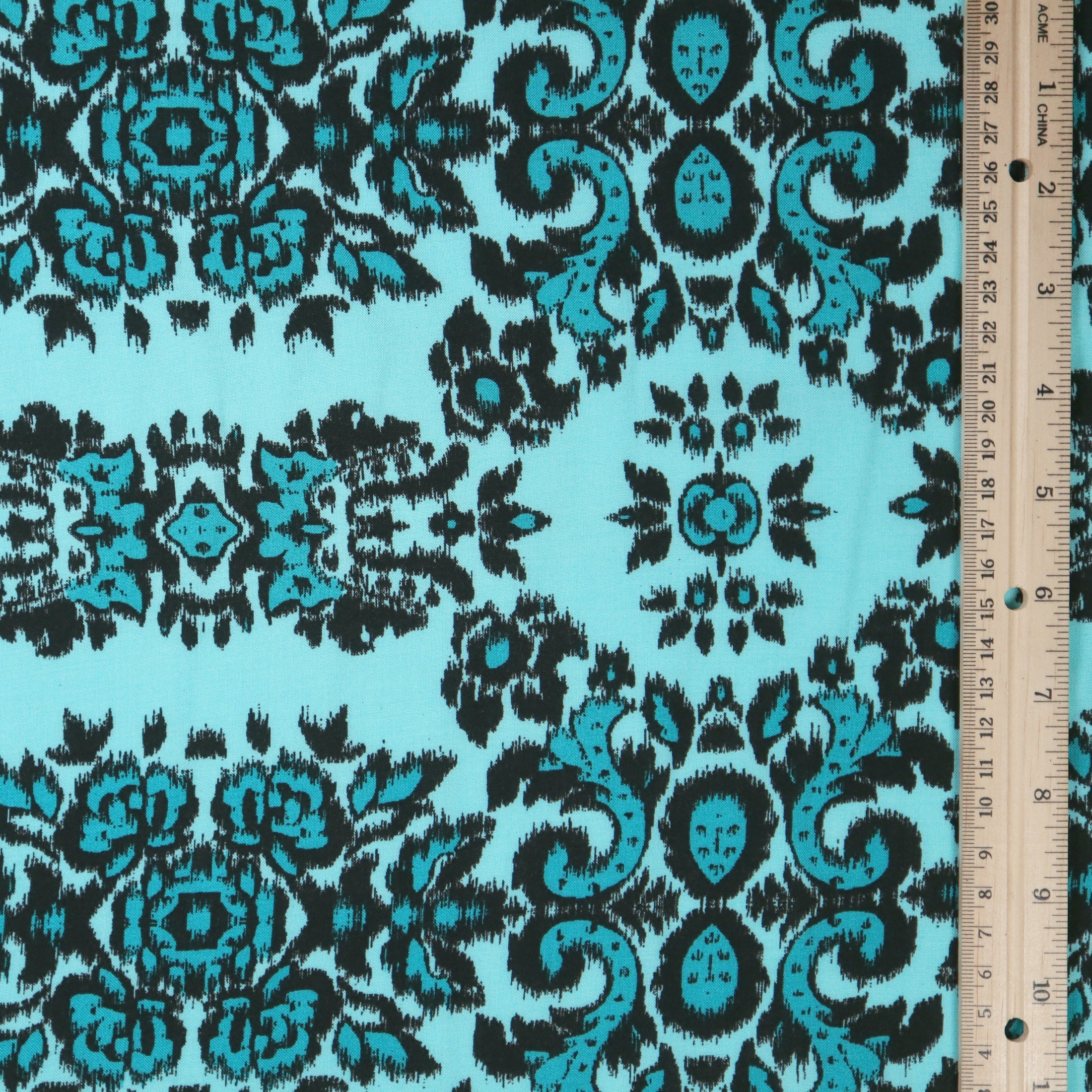 (Damask/ 14 - Aqua)