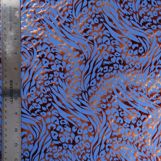 (Animal Skins - Blue/Copper)