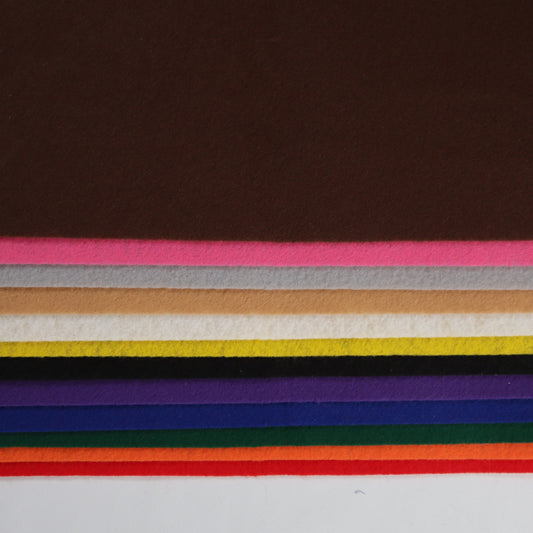 Polyester Felt Pack - 12 pieces