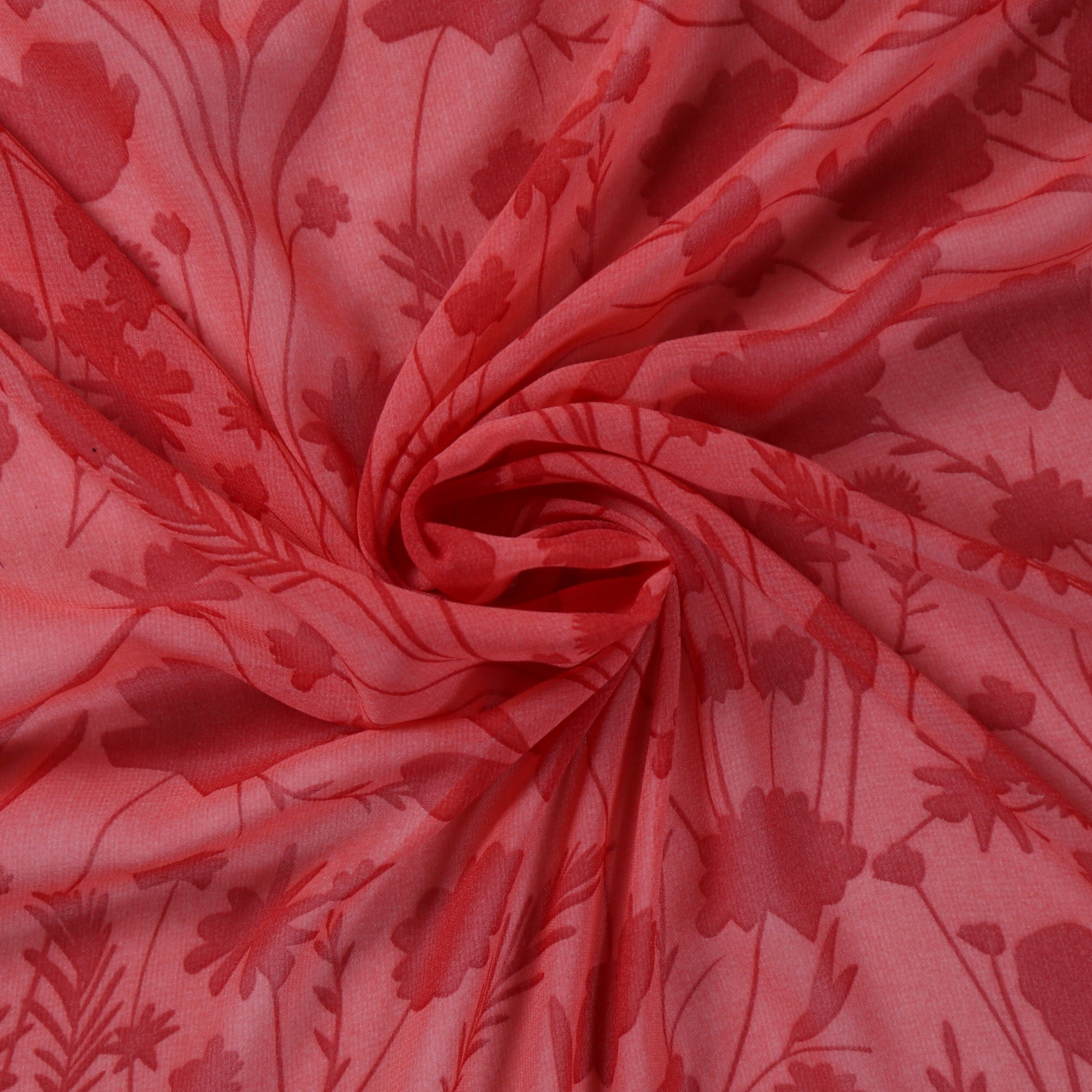 (Wildflower Silhouette/ Coral/Red)