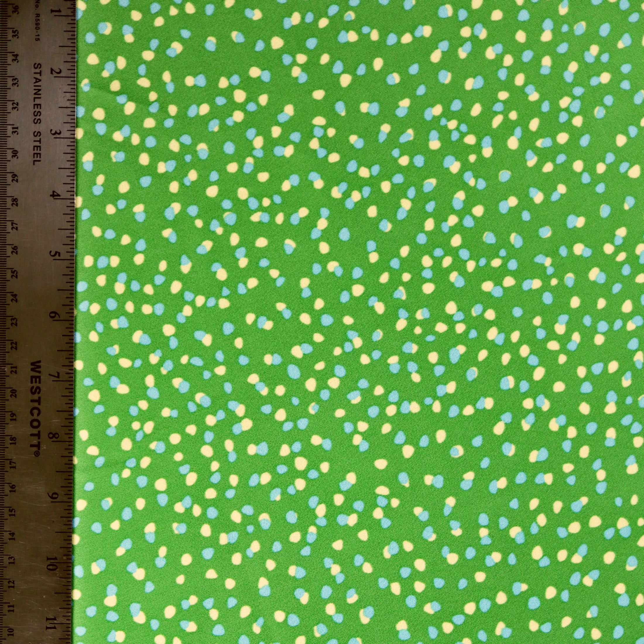 (Abstract Confetti/ Kelly/Yellow/Blue)