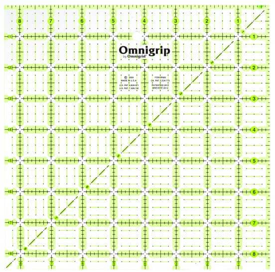 Fabracanni Math Omnigrip Ruler – Fabricana