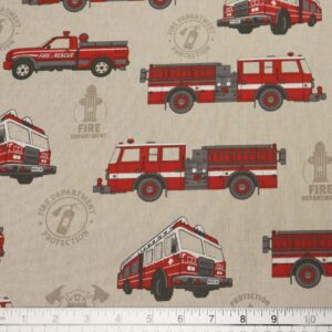 Fire Trucks/ Red