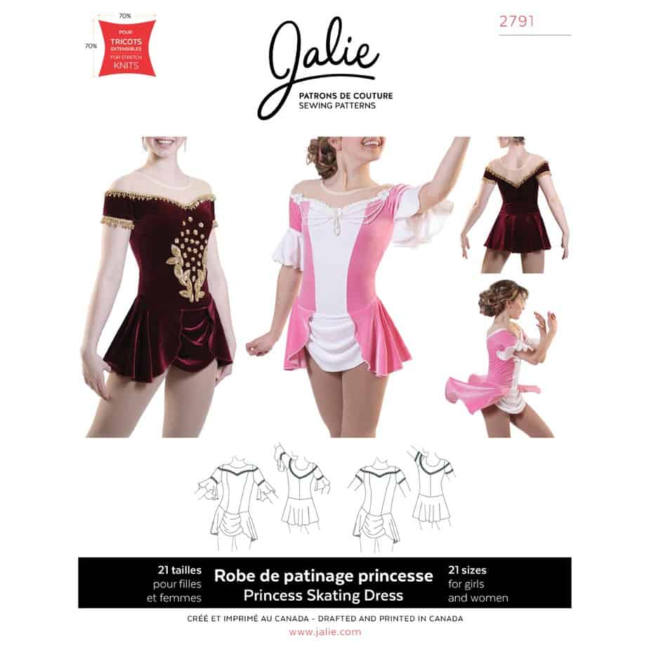 Jalie Pattern 2791 Princess Skating Dress