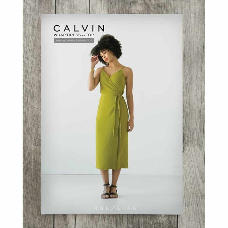 Calvin Wrap Dress Pattern (SZ 0 - 18)