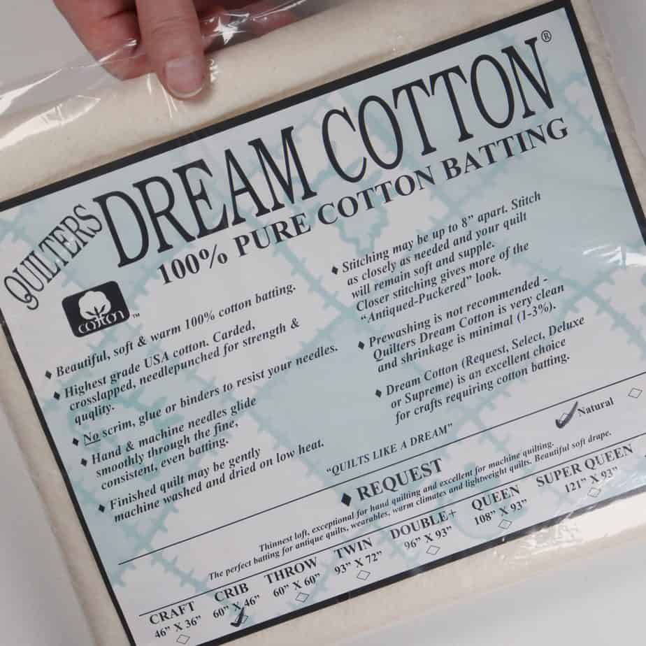 Dream Cotton Batting - Request Crib